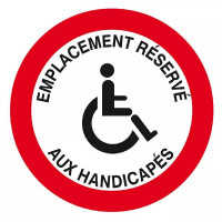 Panneau Emplacement Réservé aux Handicapés – Accessibilité – Conforme ISO 7010 Panneau Emplacement Réservé aux Handicapés – Accessibilité – Conforme ISO 7010