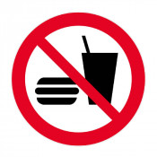 Panneau Interdiction de Manger ou de Boire – Signalétique Sécurité – Durable et Conforme aux Normes 