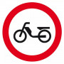 Panneau Interdit aux Cyclomoteurs – Signalisation Sécurité – Conforme ISO 7010