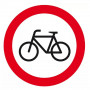 Panneau Interdit aux Vélos – Signalisation Sécurité Routière – Résistant Extérieur
