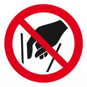 Panneau Ne Pas Mettre les Mains – Sécurité Machines – Conforme ISO 7010