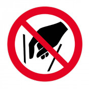 Panneau Ne Pas Mettre les Mains – Signalisation Sécurité ISO 7010