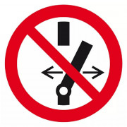 Panneau Ne Pas Modifier l’Interrupteur – Sécurité Électrique – ISO 7010
