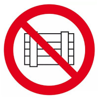 Panneau Ne Pas Obstruer – Sécurité Accès Libre – Conforme Norme ISO 7010 Panneau Ne Pas Obstruer – Sécurité Accès Libre – Conforme Norme ISO 7010