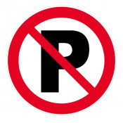 Panneau Parking Interdit – Signalisation Stationnement – Plastique ou Adhésif Anti-UV