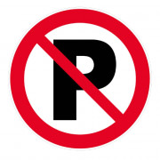 Panneau Parking Interdit – Signalisation Stationnement – Plastique ou Adhésif Anti-UV