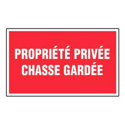 Signalisation Propriété privée, Aménagements du territoire