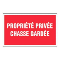 Panneau Propriété Privée Chasse Gardée – Signalétique Interdiction – Résistant et Conforme aux Norme Panneau Propriété Privée Chasse Gardée – Signalétique Interdiction – Résistant et Conforme aux Norme