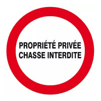 Panneau Propriété Privée Chasse Interdite – Sécurité Terrain – ISO 7010 Panneau Propriété Privée Chasse Interdite – Sécurité Terrain – ISO 7010