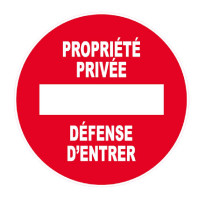 Panneau Propriété Privée Défense d’Entrer – Signalétique d’Interdiction – Résistant et Conforme aux Panneau Propriété Privée Défense d’Entrer – Signalétique d’Interdiction – Résistant et Conforme aux