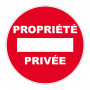 Panneau Propriété Privée – Signalétique d’Interdiction – Résistant et Conforme aux Normes ISO