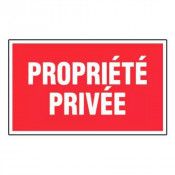 Panneau Propriété Privée – Signalétique Interdiction – Résistant et Conforme aux Normes