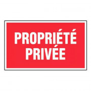 Panneau Propriété Privée – Signalétique Interdiction – Résistant et Conforme aux Normes