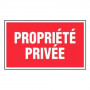 Panneau Propriété Privée – Signalétique Interdiction – Résistant et Conforme aux Normes