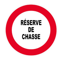 Panneau Réserve de Chasse – Signalisation Zone Protégée – Plastique Rigide Anti-UV Panneau Réserve de Chasse – Signalisation Zone Protégée – Plastique Rigide Anti-UV