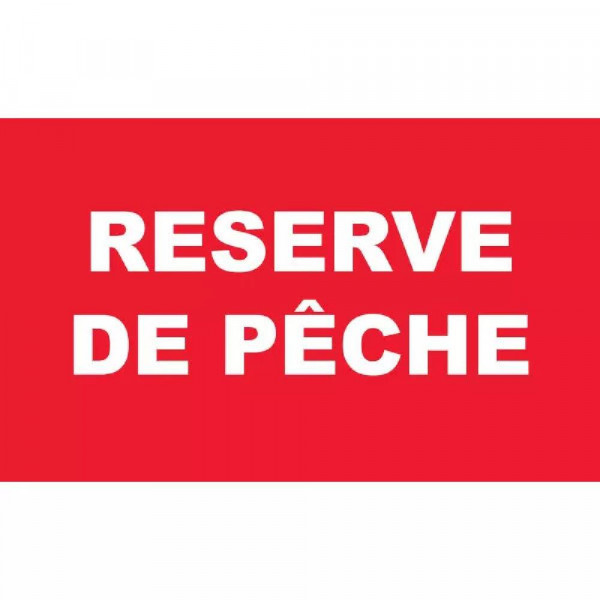 Panneau réserve de pêche Achatmat — free download