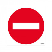 Panneau Sens Interdit – Signalisation Circulation Sécurité – Résistant Intérieur Extérieur