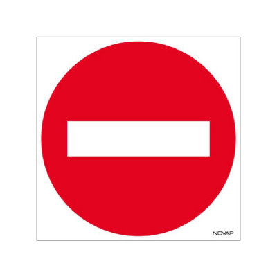 Panneau Sens Interdit – Signalisation Circulation Sécurité – Résistant Intérieur Extérieur