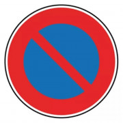 Panneau Stationnement Interdit – Signalisation Routière – Conforme ISO 7010