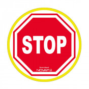 Panneau STOP – Haute Visibilité – Signalisation Sécurité ISO 7010