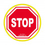 Panneau STOP – Haute Visibilité – Signalisation Sécurité ISO 7010