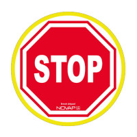 Panneau STOP – Haute Visibilité – Signalisation Sécurité ISO 7010