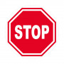 Panneau STOP – Signalisation Routière et Industrielle – Résistant et Conforme aux Normes ISO