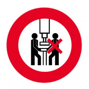 Panneau Une Seule Personne par Machine – Signalétique de Sécurité – Durable et Conforme aux Normes I