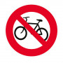 Panneau Vélos Interdits – Signalisation Accès Sécurisé – Plastique ou Adhésif Anti-UV