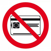 Signal d’Interdiction Cartes Magnétiques Interdites – Sécurité Optimale – Panneau Rigide Conforme IS