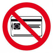 Signal d’Interdiction Cartes Magnétiques Interdites – Sécurité Optimale – Panneau Rigide Conforme IS