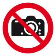 Signal d’Interdiction de Photographier – Protection et Confidentialité – Panneau Rigide Conforme ISO