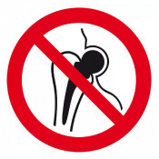 Signal d’Interdiction Entrée Interdite aux Porteurs d’Implants Métalliques – Sécurité Électromagnéti