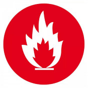 Signal Flammes Interdites – Prévention Incendie – Panneau Rigide Conforme ISO 7010