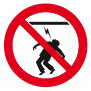 Signal Haute Tension Défense de Toucher – Prévention des Risques Électriques – Panneau Rigide Confor