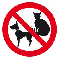 Signal Interdit aux Animaux – Hygiène et Sécurité – Panneau Rigide Conforme ISO 7010