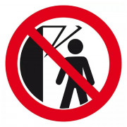 Signal Interdit de Passer Sous la Machine – Sécurité Industrielle – Panneau Rigide Conforme ISO 7010