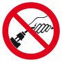 Signal Interdit de Retirer la Prise – Sécurité Électrique – Panneau Rigide Conforme ISO 7010