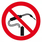 Signal Interdit de Souder – Prévention des Risques – Panneau Rigide Conforme ISO 7010