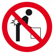 Signal Mauvaise Position pour Soulever – Prévention des Blessures – Panneau Rigide Conforme ISO 7010