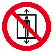 Signal Ne Pas Utiliser Ascenseur Personnes – Sécurité Bâtiment – ISO 7010
