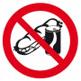 Signal Sandwich et Boissons Interdits – Hygiène et Sécurité – Panneau Rigide Conforme ISO 7010