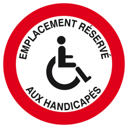 Autocollants de signalisation pour fauteuil roulant Maroc