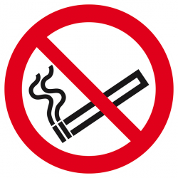 Signaux d'interdiction "Interdiction de fumer"