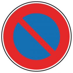 Signaux d'interdiction "Stationnement interdit"