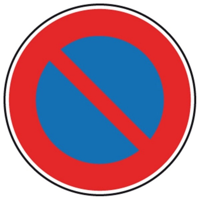 Signaux d'interdiction "Stationnement interdit"