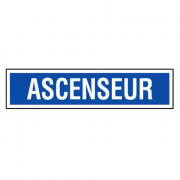 Panneau Ascenseur – Signalisation Accès – Résistant Intérieur/Extérieur