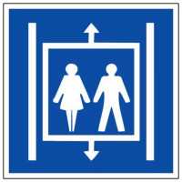 Panneau Ascenseur – Signalisation Claire – Résistant Intérieur/Extérieur Panneau Ascenseur – Signalisation Claire – Résistant Intérieur/Extérieur