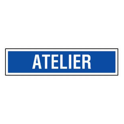 Panneau Atelier – Signalisation Durable – Résistant PS Choc