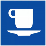 Panneau Café – Signalisation Espace Pause – Résistant Intérieur/Extérieur